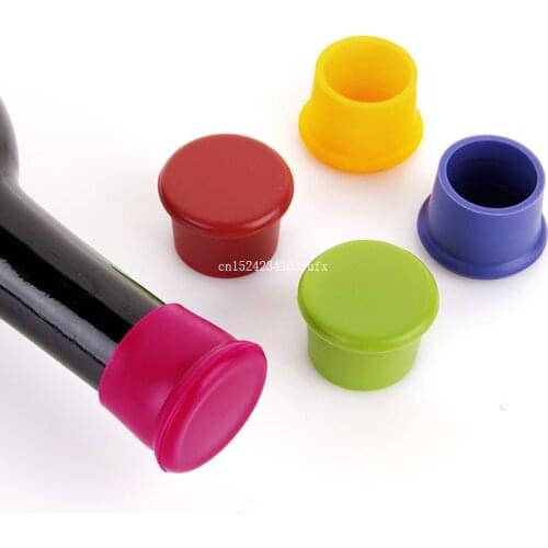 2000 pcs silicone wine stoppers for red wine and beer bottle cap Leak free wine bottle sealers