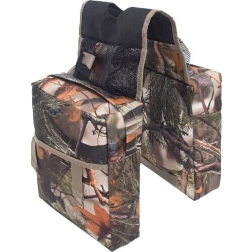 Universal Tank Saddle Bag Bike Side Storage Pouch for ATV Motorcycle Quad