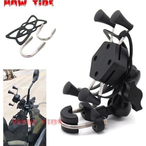 High Quality Motorcycle GPS Navigation Frame Mobile Phone Mount Bracket For SUZUKI GSR 400/600/750 GSX-S 750/1000/1000F