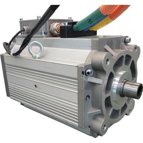 High-power 25KW AC motor, battery car, electric car parts, central motor modification kit