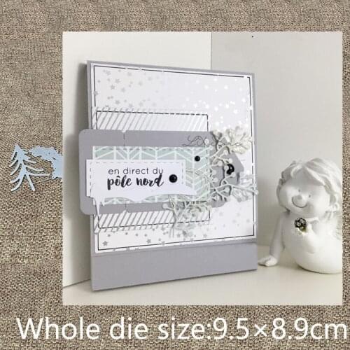 XLDesign Craft Metal Cutting Die stencil mold 2pcs leaves decoration scrapbook Album Paper Card Craft Embossing die cuts