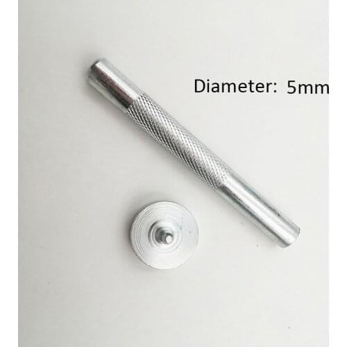 #300 Rivet Snap Button Punching Holes Punch Tools Hole Setter Die Base Leather Craft Working Tool DIY 2pcs/set