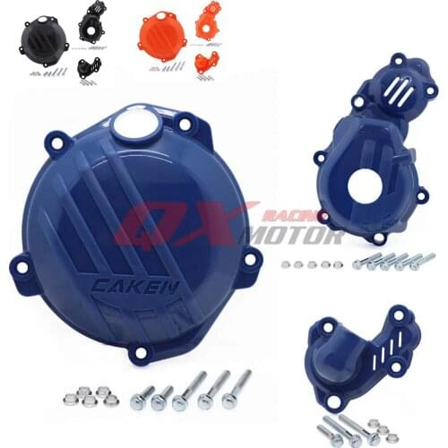 Motorcycle Water Pump Clutch Ignition Cover Protector For Husqvarn SXF250 SXF350 XCF250 XCF350 FC250 FC350 2016 -2020
