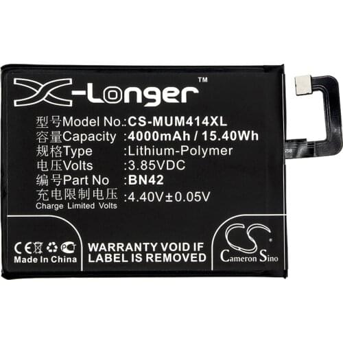 Cameron Sino Battery for Redmi 2016090, 4 Standard Edition, 4 Standard Edition Dual SIM Redmi BN42