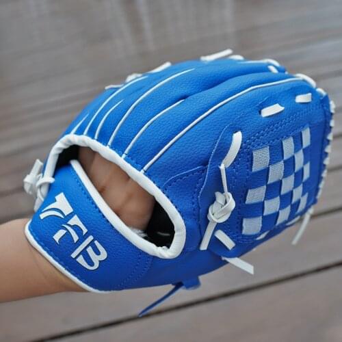 Baseball Glove Sports Batting Gloves pitchers Mitt with PVC Leather Baseball 10.5 inch 12.5 inch for Adult Youth Kids