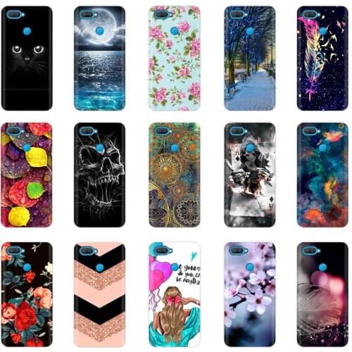 For OPPO A12 Case Soft Silicone TPU Cover Phone Case for OPPO A12 CPH2077 A 12 OPPOA12 Case Back Cover Full 360 Protective Funda