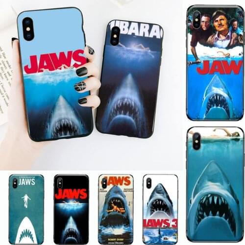 Jaws Phone Case for iPhone 11 12 mini pro XS MAX 8 7 6 6S Plus X 5S SE 2020 XR