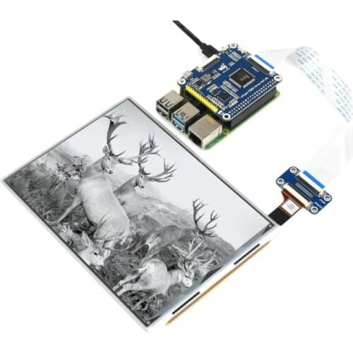 Waveshare 7.8inch E-Ink display HAT for Raspberry Pi, 1872*1404 resolution,IT8951 controller, USB/SPI/I80 interface