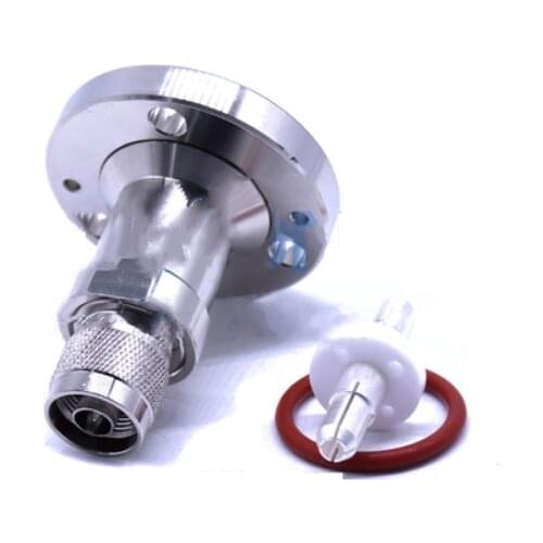 EIA 7/8 Three Hole Flange to N Male IF45 High Power Connector