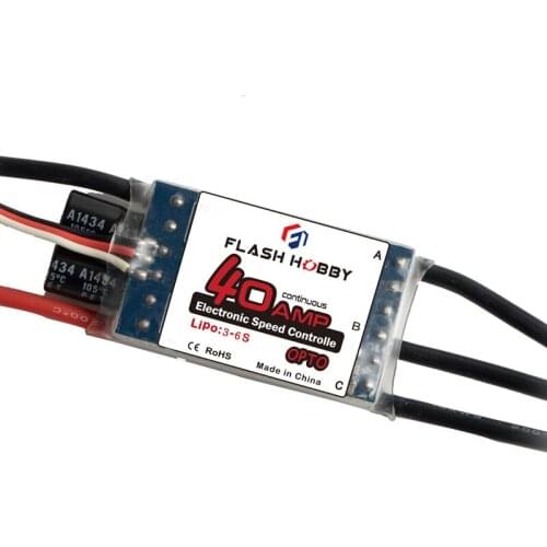 Flashhobby 40AHV ESC airplane firmware 3-6S for Rc Airplane parts