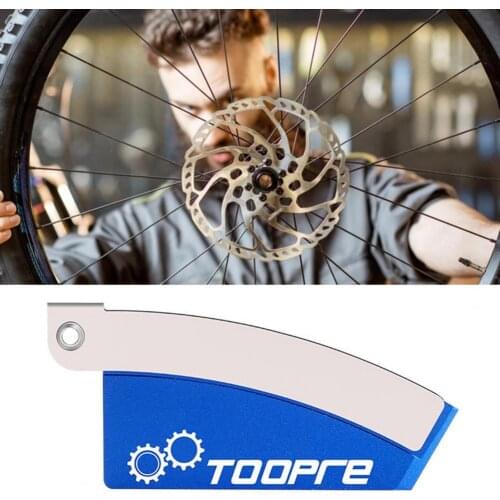 TOOPRE Firm Brake Pad Alignment Tool Foldable Tough Brake Pad Regulator Repair Tool for Cycling