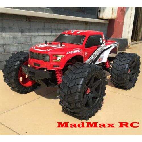MadMax wheel tire set + extedned adapter for CEN RACING CEN REEPER monster truck 1/7 scale