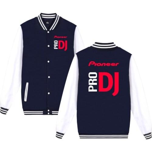 Pioneer Pro Dj printed fashion sport Baseball Jacket men women Sweatshirts coat tops casual long sleeve harajuku hoodies Jackets