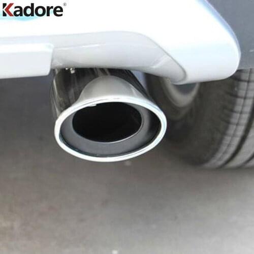 For Suzuki SX4 2007-2012 Hatchback First Generation Car Auto Rear Exhaust Muffler Tip Pipe Tailpipes End Pipes Silencer Trim