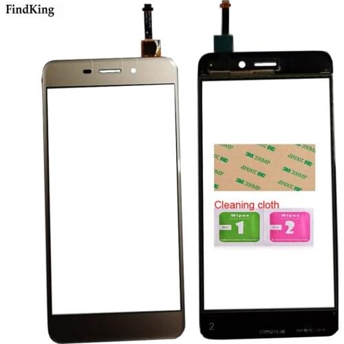5.2'' Touch Glass Front Screen For Vernee M5 Touch Screen Digitizer Panel Glass Sensor Adhesive