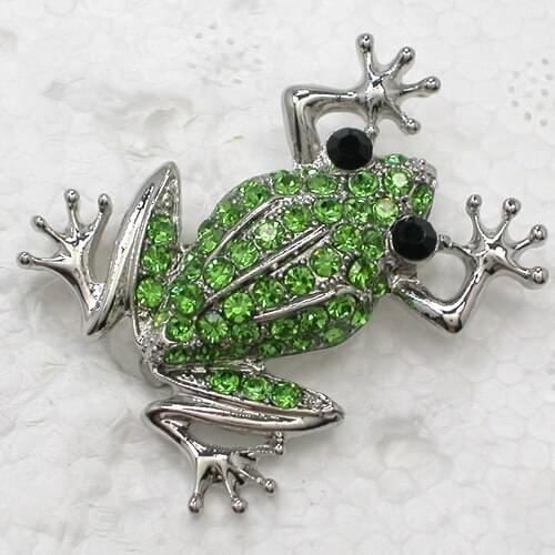 Rhinestone Frog Pin brooches Party Jewelry gift C179 K