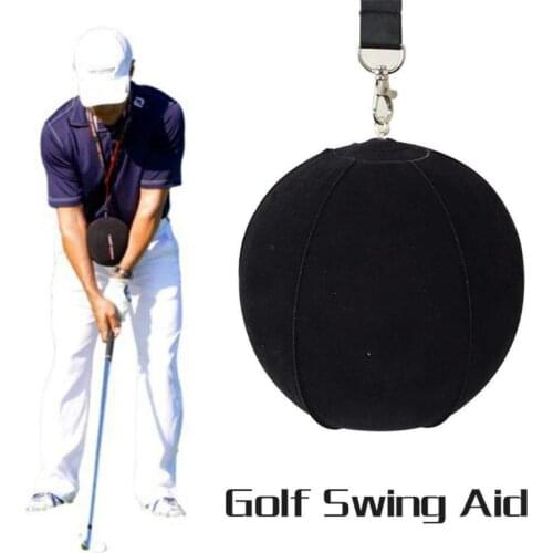 Golf Intelligent Impact Ball Golf Swing Trainer Aid Assist Posture Correction Golf Training Equipment