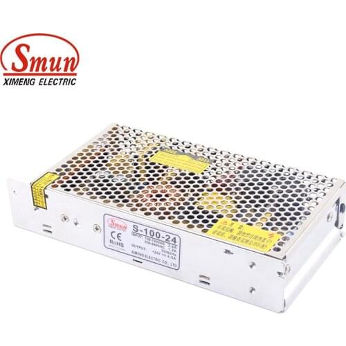 SMUN S-100-24 100W 24V 4.5A AC/DC Universal Regulated Single Output Switching Power Supply