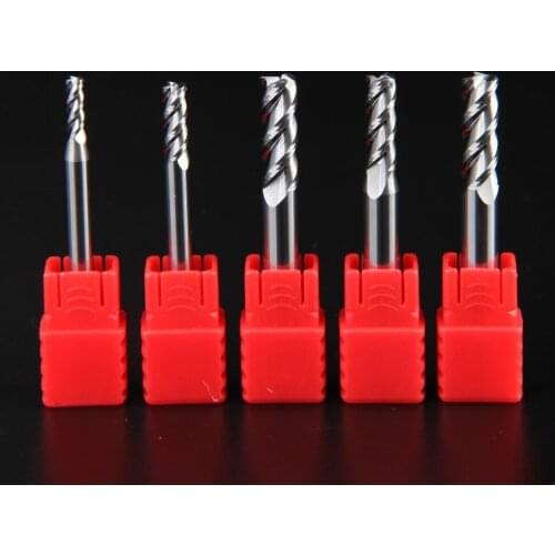 High Quality HRC55 4 Flutes Corner radius end mills Solide Carbide End Mills router bit Milling cutter Tools knife