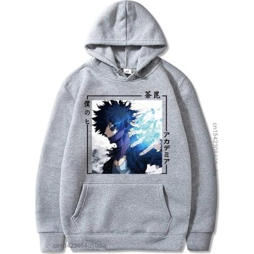 My Hero Academia Hoodies Sweater Casual Pullover Sweats Hoodie Fashion Dabi Camisas Streetwear Japan Anime Hip Hop Sweatshirt