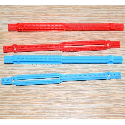 5/100pcs Legs plastic bar rod bracket robot walking leg rc car DIY toy technology model parts baby toys for children