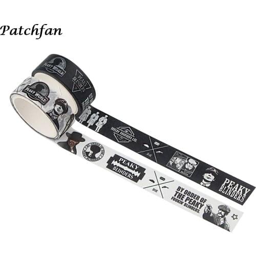 A4054 Patchfan Cartoon Punk Washi Tape Paper Adhesive Tape DIY Scrapbooking Sticker Label Masking Tape