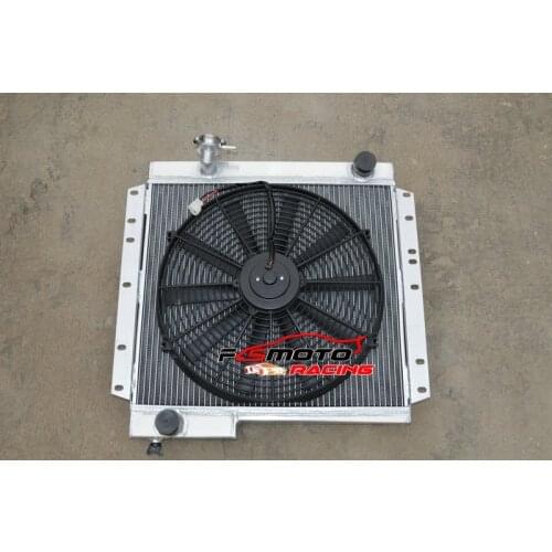 3 Row 62mm Racing For Toyota landcruiser 42 BJ40 BJ42 Land Cruiser Aluminum Racing Radiator