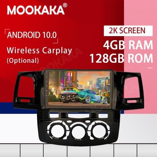 For toyota hulix fortuner MT 2008 Car Video Radio Android Radio DVD Player Audio Multimedia GPS HD Touch Screen Radio