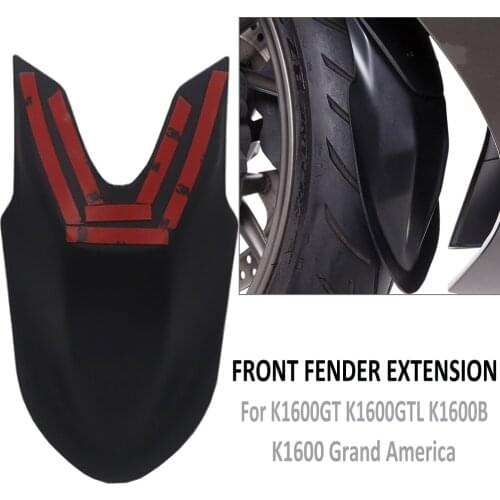 NEW Motorcycle Black Front Fender Extension FOR BMW K1600GT K1600GTL K1600 GT GTL B K1600B K 1600 Grand America