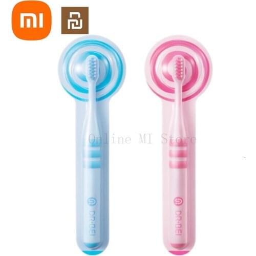 Xiaomi Doctor B Kids Brushes 2pcs/set Food Grade Material Imported Soft Brush for 6-12 Year Old Kids Toothbrushes