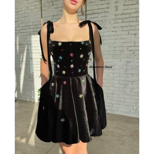 DLASSDRESS Women's Evening Dresses Above The Knee