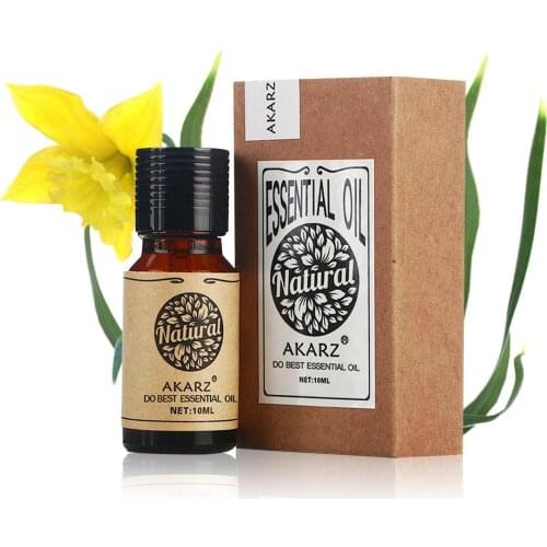 AKARZ Famous brand natural Narcissus essential oil Efficacy of essential oil Promote skin absorption Narcissus oil