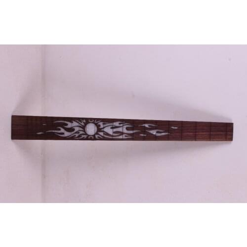 2pcs Guitar Fretboard Fingerboard Fretless Guitar parts Dot inlaid Maple wood #36