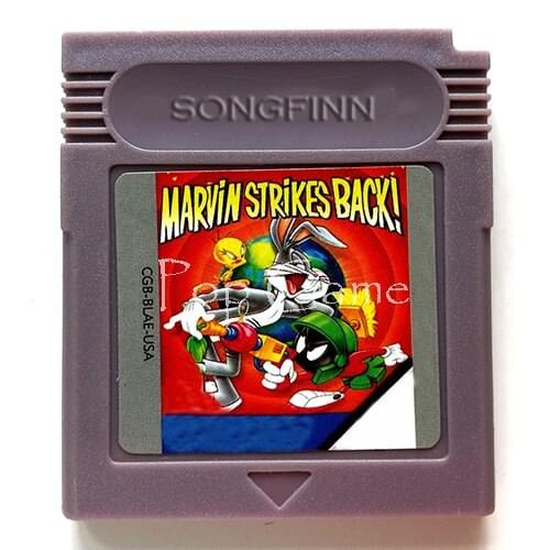 Marvin Strikes Back Game Cartridge Accessories for 16 Bit Video Game Console