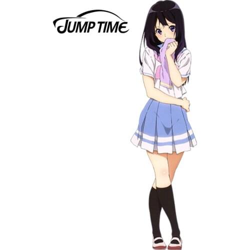 JumpTime 13cm x 3.5cm Lovely Car Sticker Hibike! Euphonium Kousaka Reina Gremory Vinyl Decal Window Wiper Decal Accessories