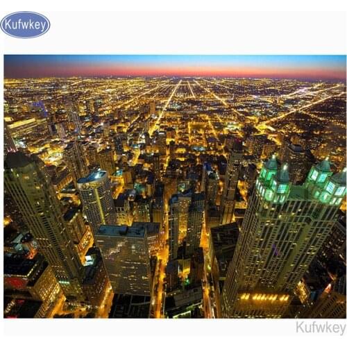 Painting with diamonds Cross-stitch new york diamond painting Needlework Full Square diy Diamond Embroidery Mosaic puzzle 5d art