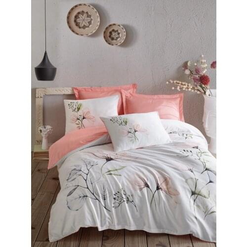 Cotton box double satin duvet cover set, bedroom, bedding, elegance, bedspread turkey Erlina