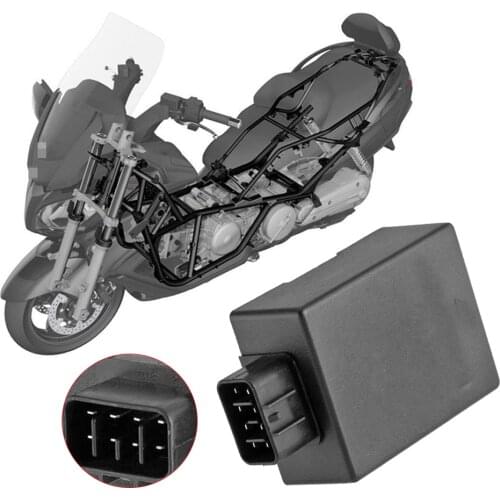 Motorcycle Racing 8 Pin CDI Ignition Box Fits For SUZUKI AN125 HS125T 125cc Moped Scooter ATV Quad Go Kart Buggy