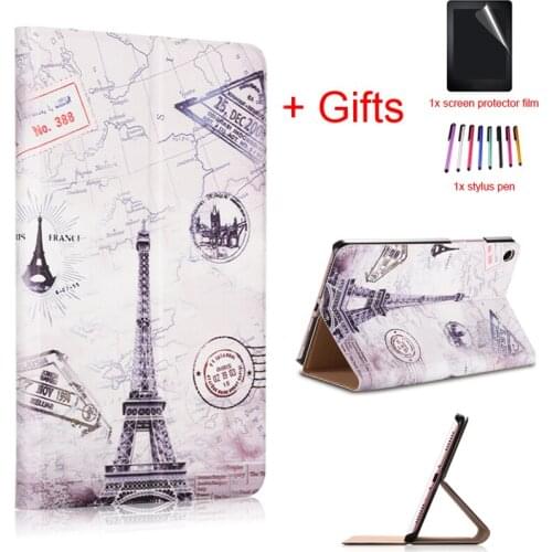 Smart Sleep/Wake Magnetic Case for Xiaomi Mi Pad Mipad 4 Plus 10.1" Tablet Ultra Slim Flip Stand Cover +Film+Pen