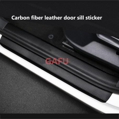 For Suzuki Vitara 2020 2015 2016 2017 2019 2021 Door Sill Scuff Plate Guards Threshold Protector Stickers Car Accessories