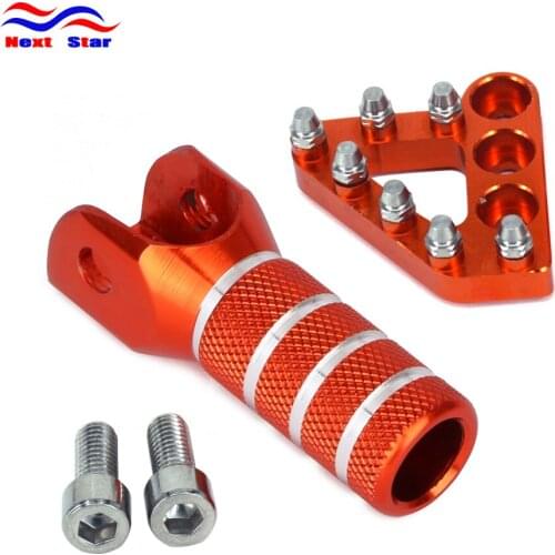 Rear Brake Pedal Step Plate & Gear Shifter Lever Replacement Tip For KTM SX EXC XCF XC XCW SXF EXCF SMR LC4 Enduro 125 250 300