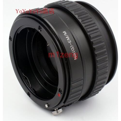 NIK(G)-EOSM macro Adapter Ring tube for nikon g AI F Lens to canon ef-m eos-m EOSM/M2/M3/M5/m6/M10/m50 mirrorless camera