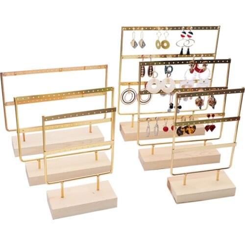 New Steel Stand for Earrings Pendants Bracelets Jewelry Display Stud Earrings Holder Jewellery Rack