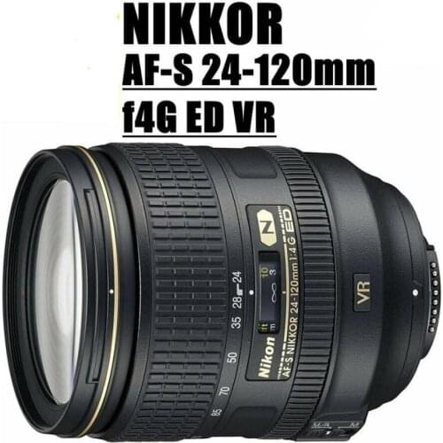 New Nikon AF-S NIKKOR 24-120mm f/4G ED VR Zoom Lens for D810 D780 D750 D7500 D5600 D3500