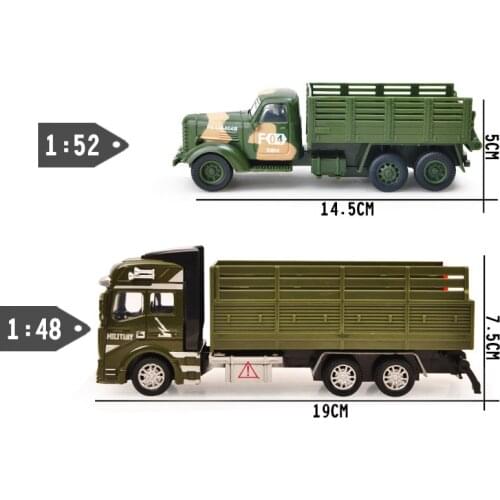 Pull back alloy military car set childrens toy tank off-road vehicle armored car model boy gift