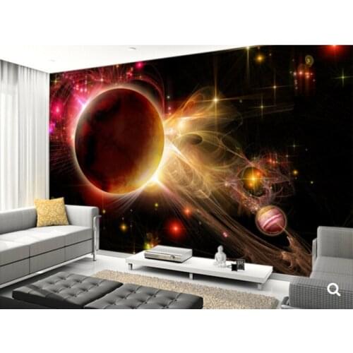 Custom papel DE parede infantil, Double Sunset for boys and girls children room bedroom a sitting room background wall paper