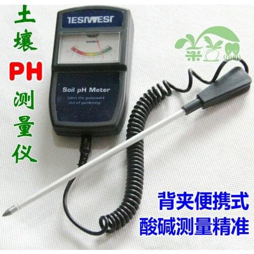 New export soil test meter pointer soil PH measuring instrument portable pH meter
