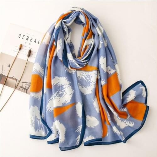 Women Colorful Soft Neck Scarf Best Color Match Design Blanket Wrap Office Lady Shawl NEW [6821]