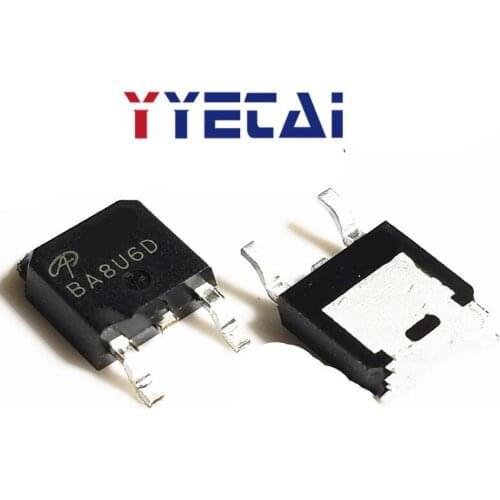 TAI 10PCS Brand new original imported AOD2810 N-channel field effect MOS tube 46A80V patch TO252 D2810