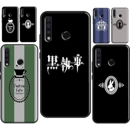 Black Butler Funtom Candy Kuroshitsuji Phone Case For Huawei Honor 20 Pro 4C 6C 7C 7A 8A 9A 7S 8S 8 9 10 Lite 10X 6X 8X 9X 10i